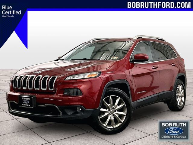 2017 Jeep Cherokee Limited Red at Subaru and VW of Moon Township