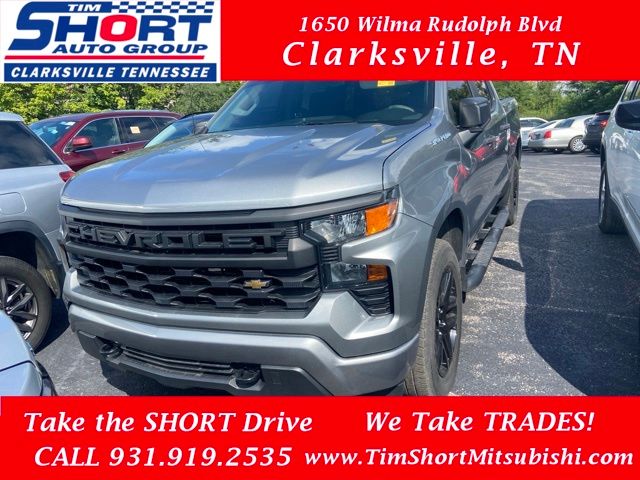 Sterling Gray Metallic 2024 Chevrolet Silverado 1500 Pickup Truck Four-Wheel Drive 8-Speed Automatic