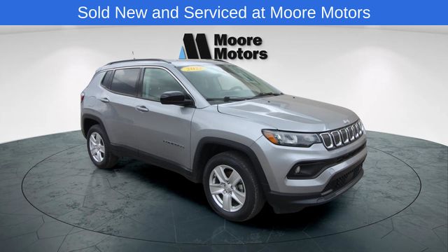 Billet Silver Metallic Clearcoat 2022 Jeep Compass SUV / Crossover Four-Wheel Drive 9-Speed Automatic