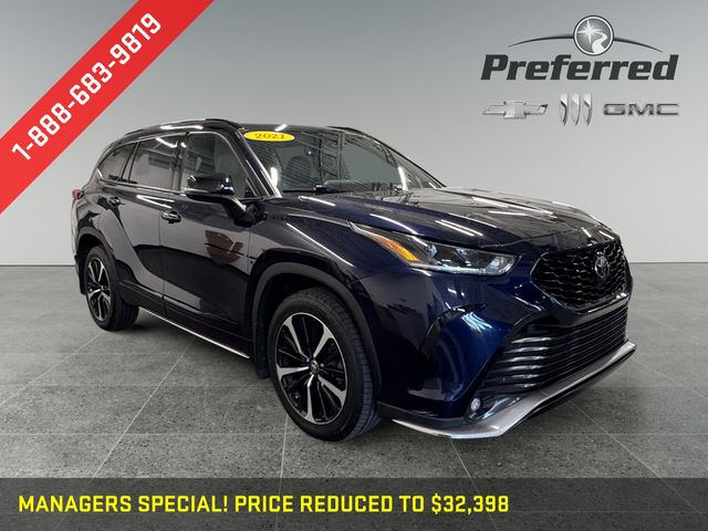 Blueprint 2021 Toyota Highlander SUV / Crossover All-Wheel Drive 8-Speed Automatic