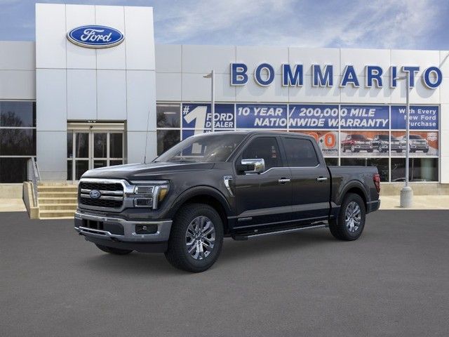 Black Metallic 2026 Ford F-150 Lariat SuperCrew 4WD Pickup Truck Four-Wheel Drive Automatic