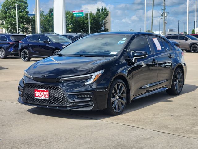 2025 Toyota Corolla SE Black at Don McGill Toyota