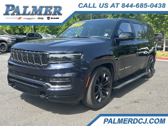 Midnight Sky 2024 Jeep Grand Wagoneer Series III 4WD SUV / Crossover Four-Wheel Drive 8-Speed Automatic