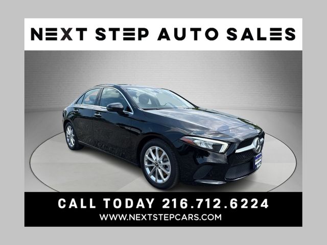 Black 2019 Mercedes-Benz A-Class Sedan All-Wheel Drive 7-Speed Automatic