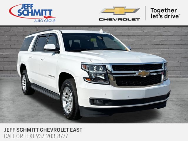 Summit White 2019 Chevrolet Suburban SUV / Crossover Four-Wheel Drive 6-Speed Automatic Overdrive