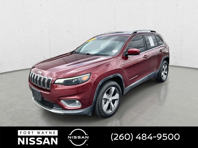 Velvet Red Pearlcoat 2019 Jeep Cherokee SUV / Crossover Four-Wheel Drive 9-Speed Automatic