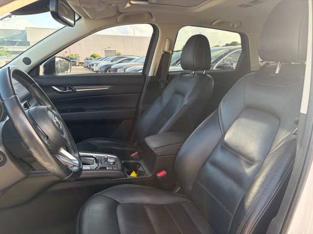 2019 Mazda CX-5 Grand Touring White at DeMontrond Automotive Group