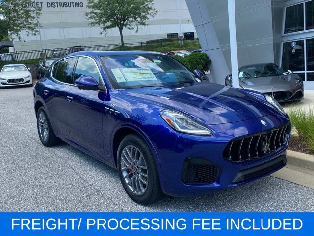 Blu Intenso Metallic 2024 Maserati Grecale GT AWD SUV / Crossover All-Wheel Drive 8-Speed Automatic