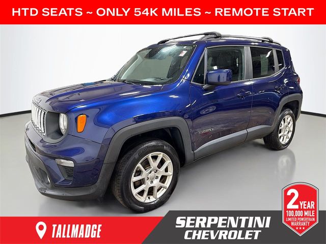 Jetset Blue Clearcoat 2019 Jeep Renegade Latitude 4WD SUV / Crossover Four-Wheel Drive 9-Speed Automatic