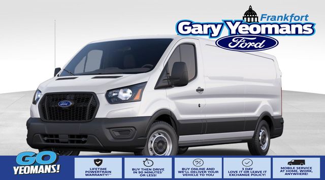 Oxford White 2025 Ford Transit Cargo 250 Low Roof RWD Van Rear-Wheel Drive