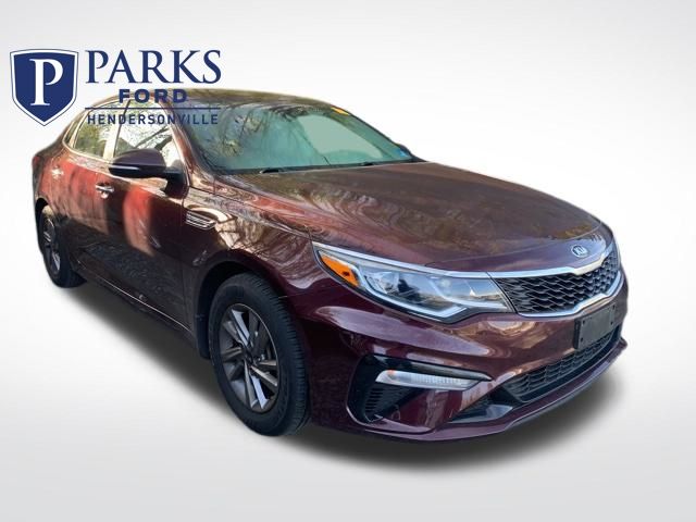 Red (Sangria) 2020 Kia Optima LX FWD Sedan Front-Wheel Drive 6-Speed Automatic