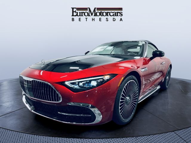 MANUFAKTUR Garnet Red Metallic (Red Ambiance) 2026 Mercedes-Benz SL-Class Convertible All-Wheel Drive 9-Speed Automatic