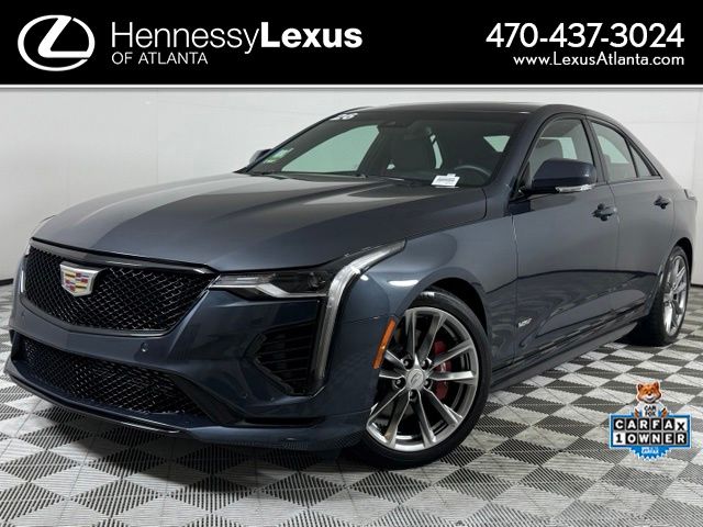 Deep Space Metallic 2026 Cadillac CT4 Sedan Rear-Wheel Drive Automatic