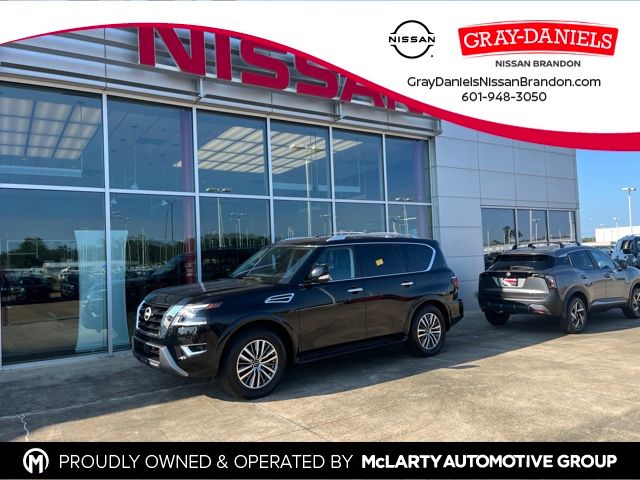 Super Black 2024 Nissan Armada SUV / Crossover 4X2 7-Speed Automatic