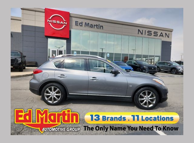 Gray (Graphite Shadow) 2014 INFINITI QX50 Journey AWD SUV / Crossover All-Wheel Drive 7-Speed Automatic