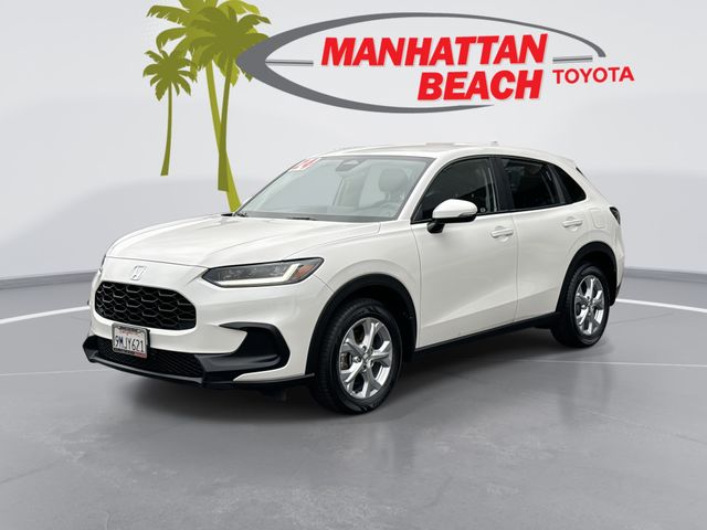 Platinum White Pearl 2024 Honda HR-V LX FWD SUV / Crossover Front-Wheel Drive Continuously Variable Transmission