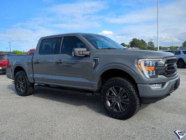 Gray (Lead Foot) 2021 Ford F-150 XLT SuperCrew 4WD Pickup Truck Four-Wheel Drive Automatic