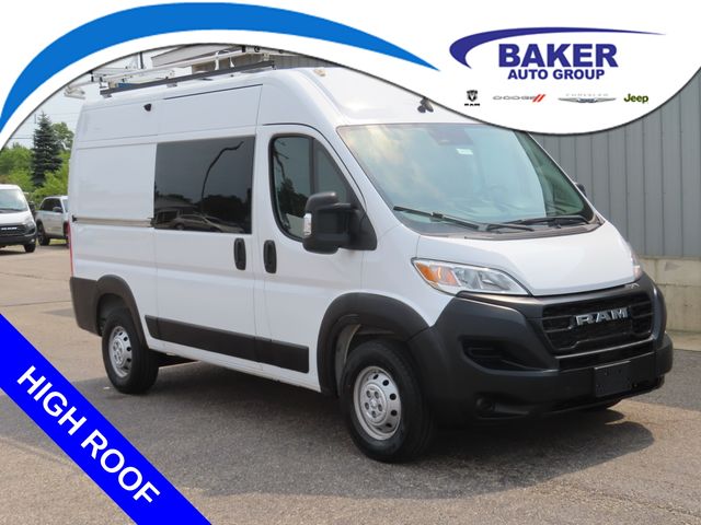 Bright White Clearcoat 2023 RAM ProMaster Van Front-Wheel Drive 9-Speed Automatic