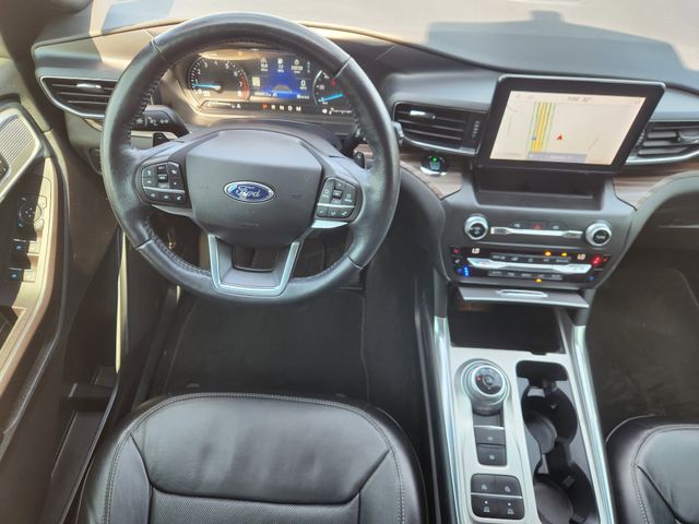 2020 Ford Explorer Limited Silver at Shottenkirk Kia Fort Bend