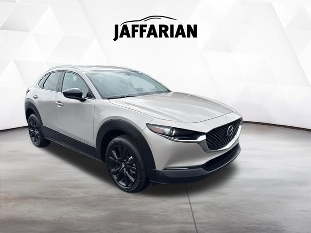 Gray (Platinum Quartz Metallic) 2024 Mazda CX-30 2.5 S Select Sport AWD SUV / Crossover All-Wheel Drive 6-Speed Automatic