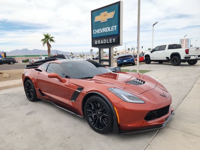 Daytona Sunrise Orange Metallic 2016 Chevrolet Corvette Z06 3LZ Coupe RWD Coupe Rear-Wheel Drive 8-Speed Automatic