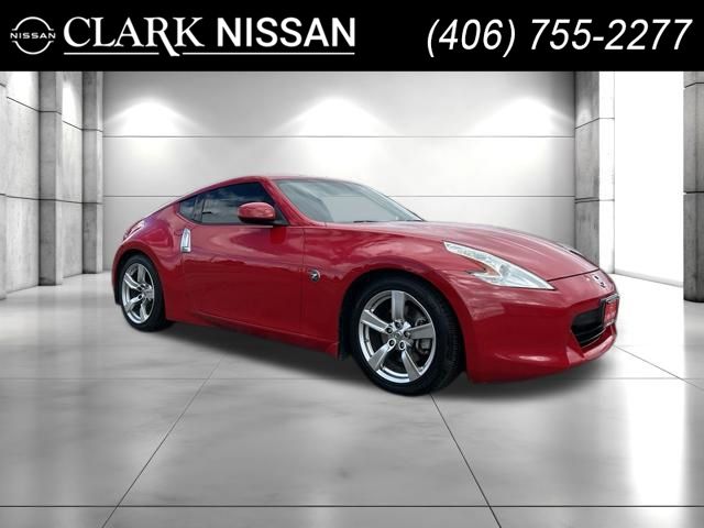 Solid Red 2009 Nissan 370Z Coupe Rear-Wheel Drive 6-Speed Manual