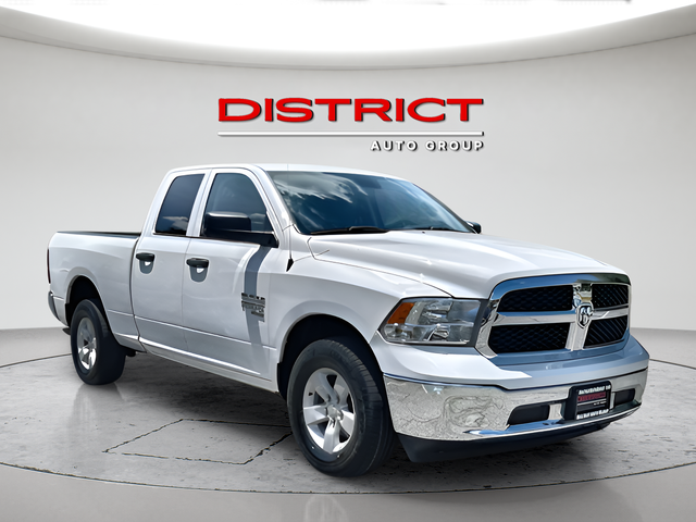 Bright White Clearcoat 2024 RAM 1500 Pickup Truck Four-Wheel Drive 8-Speed Automatic