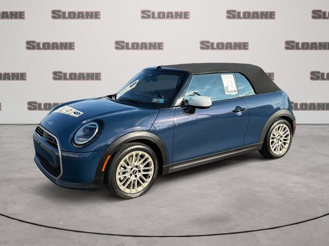 Blue Metallic 2025 MINI Cooper S Signature FWD Convertible Front-Wheel Drive 7-Speed Automatic