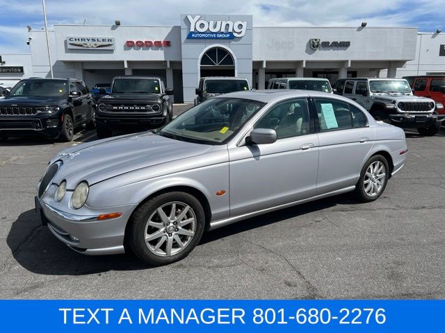 2001 Jaguar S-TYPE Sedan Rear-Wheel Drive 5-Speed Automatic Overdrive