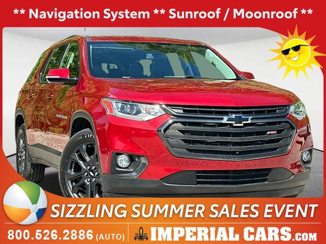 Cajun Red Tintcoat 2019 Chevrolet Traverse SUV / Crossover Four-Wheel Drive 9-Speed Automatic