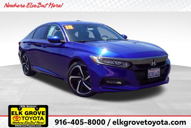 used 2018 Honda Accord car, priced at $22,000