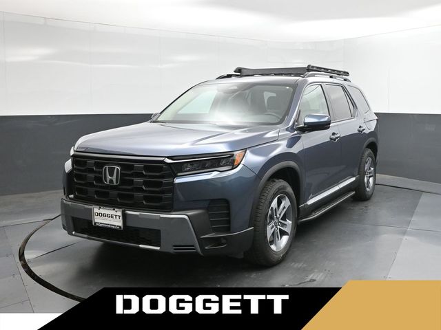 Smoke Blue Pearl 2026 Honda Pilot EX-L FWD SUV / Crossover Front-Wheel Drive Automatic