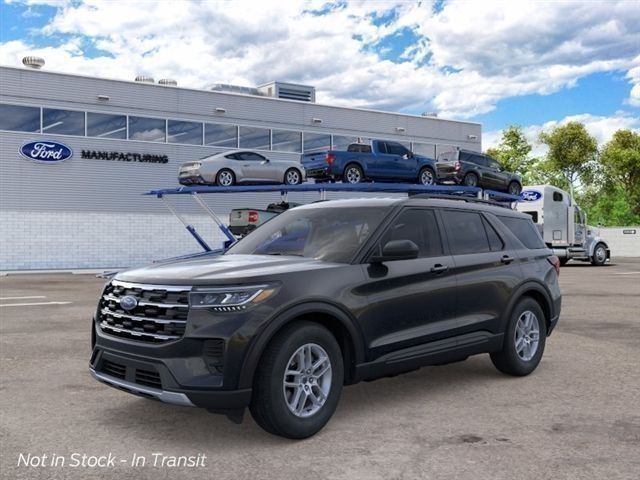 Agate Black Metallic 2026 Ford Explorer SUV / Crossover All-Wheel Drive Automatic