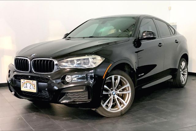 Black Sapphire Metallic 2017 BMW X6 sDrive35i RWD SUV / Crossover Rear-Wheel Drive 8-Speed Automatic