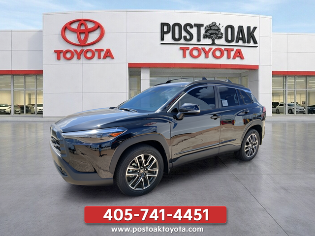 Jet Black 2026 Toyota Corolla Cross SUV / Crossover Front-Wheel Drive Continuously Variable Transmission