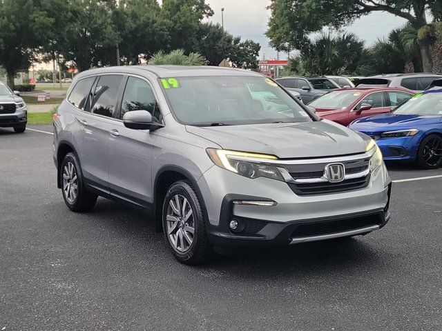 Lunar Silver Metallic 2019 Honda Pilot SUV / Crossover Front-Wheel Drive 6-Speed Automatic