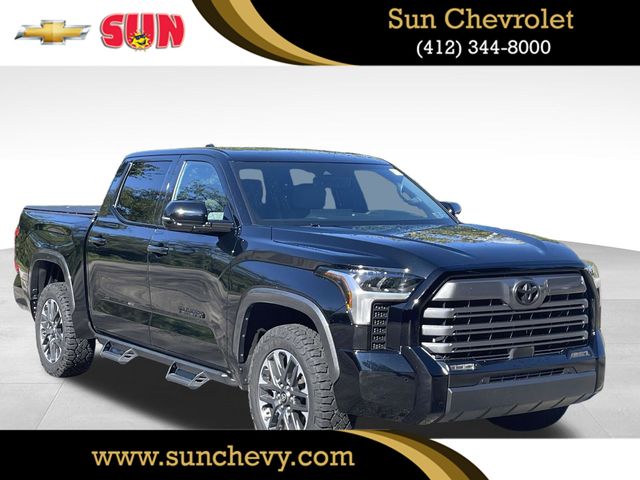 Midnight Black Metallic 2025 Toyota Tundra Pickup Truck Four-Wheel Drive Automatic