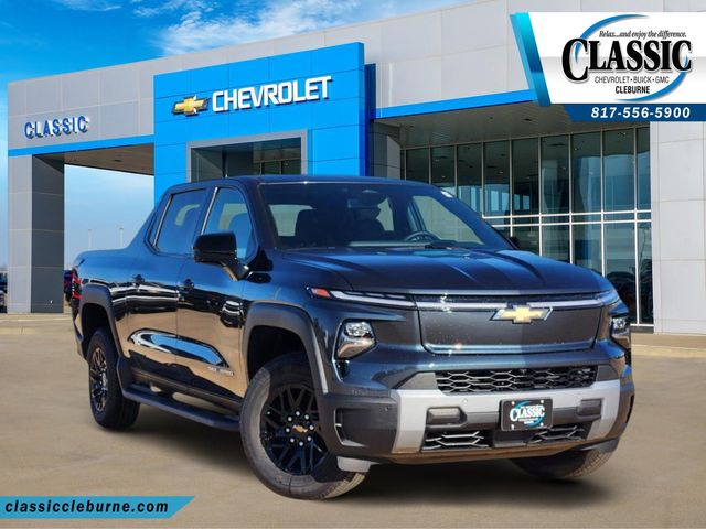Blue Smoke Metallic 2026 Chevrolet Silverado EV Pickup Truck All-Wheel Drive 1-Speed Automatic