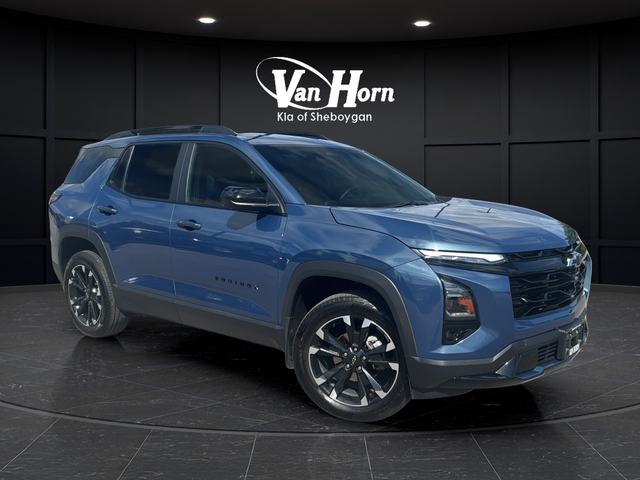 Lakeshore Blue Metallic 2025 Chevrolet Equinox SUV / Crossover Four-Wheel Drive 8-Speed Automatic