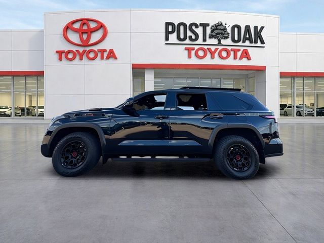 Midnight Black Metallic 2025 Toyota Sequoia TRD Pro 4WD SUV / Crossover Four-Wheel Drive Automatic