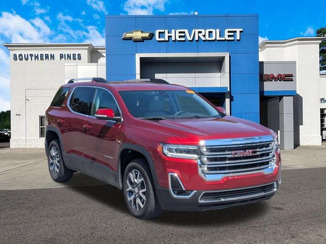 Volcanic Red Tintcoat 2023 GMC Acadia SUV / Crossover Front-Wheel Drive 9-Speed Automatic