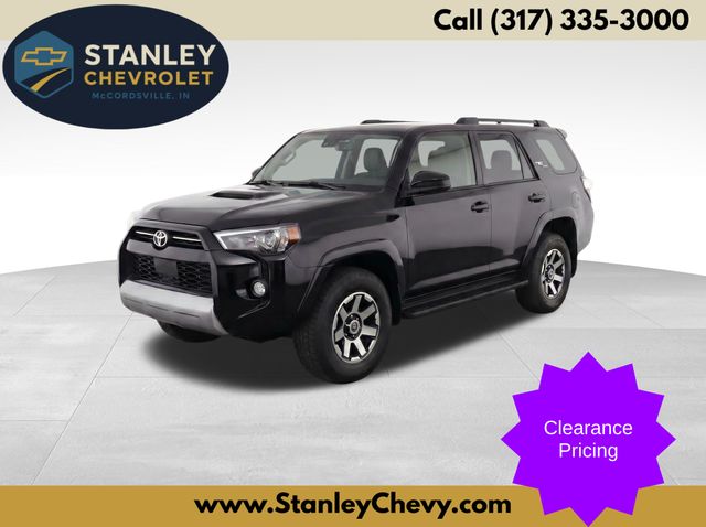 Midnight Black Metallic 2020 Toyota 4Runner SUV / Crossover Four-Wheel Drive 5-Speed Automatic Overdrive