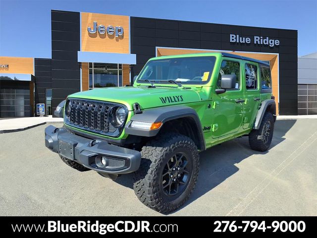 Mojito Clearcoat 2025 Jeep Wrangler SUV / Crossover Four-Wheel Drive 8-Speed Automatic