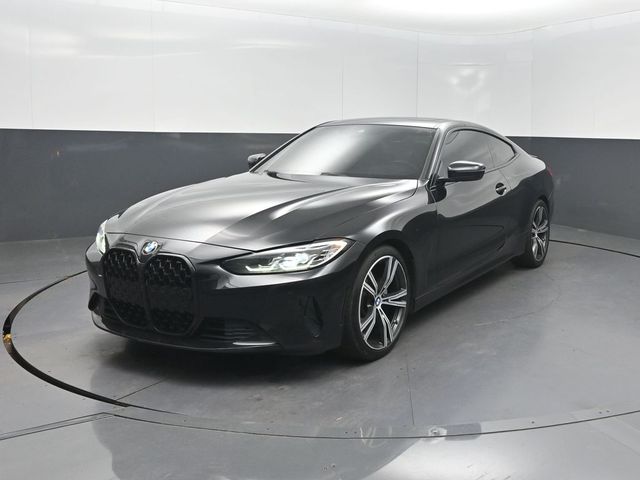Black Sapphire Metallic 2021 BMW 4 Series Coupe Rear-Wheel Drive 8-Speed Automatic
