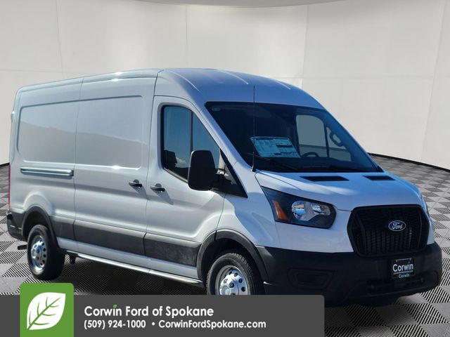 Oxford White 2026 Ford Transit Cargo 250 Medium Roof LB AWD Van All-Wheel Drive