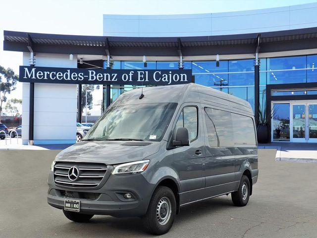 Selenite Gray Metallic 2024 Mercedes-Benz Sprinter Van 9-Speed Automatic