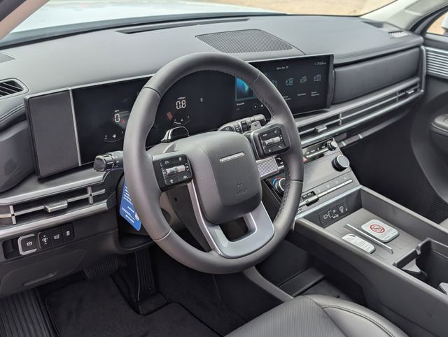 2026 Hyundai Santa Fe Hybrid SEL White at DeMontrond Gulf Freeway