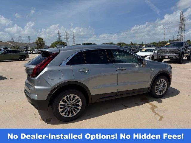 2025 Cadillac XT4 Premium Luxury Silver at South Houston Nissan