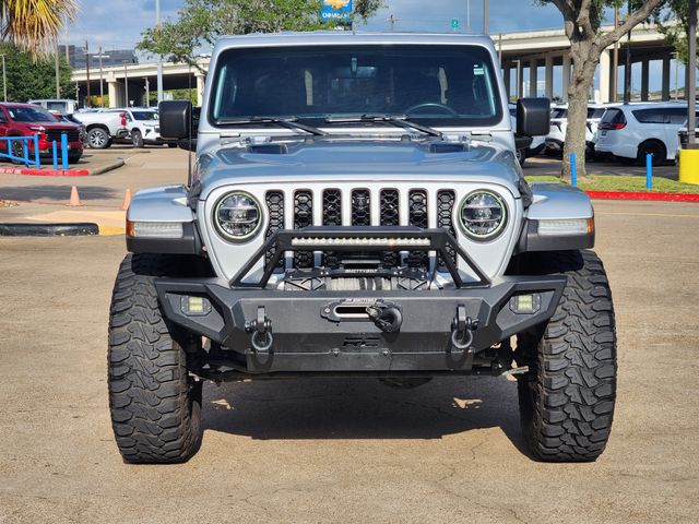 2022 Jeep Gladiator Rubicon Silver at Texan Dodge Chrysler Jeep Ram