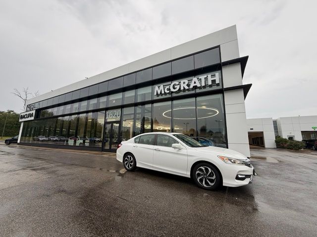 White Orchid Pearl 2016 Honda Accord Sedan Front-Wheel Drive Continuously Variable Transmission